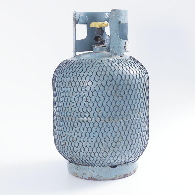Beschermnet voor flessen met vloeibaar petroleumgas